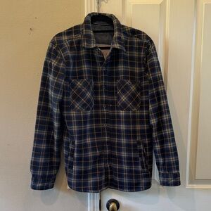 Plaid Men's Flannel Jacket